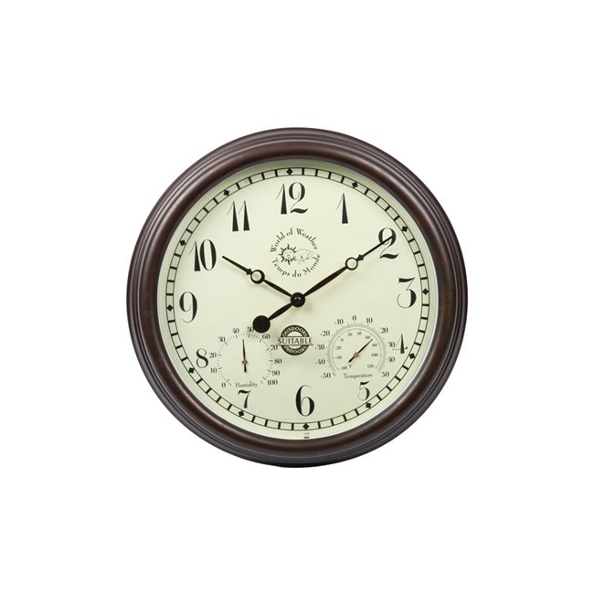 Outdoor clock L, D38x5cm