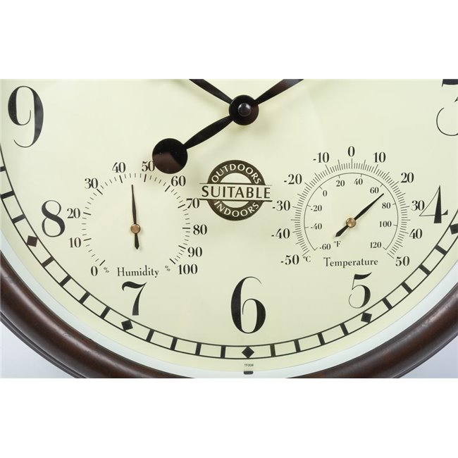 Outdoor clock L, D38x5cm