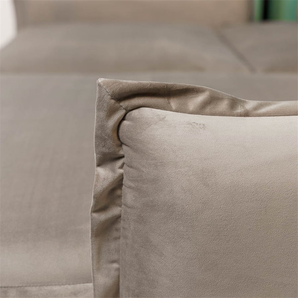 Sofa Weglossy, right, Riviera 16, 226x105-162x88cm