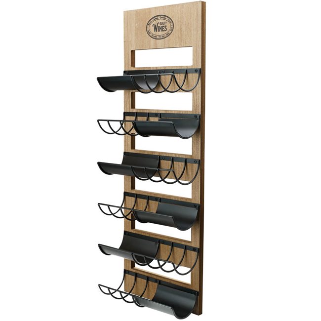 Vīna pudeļu turētājs x6, H85x28x9cm