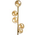 Floor lamp Rade, amber, H170x D33.5cm, G9x5