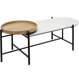 Coffee table Layered, H45x128x55cm