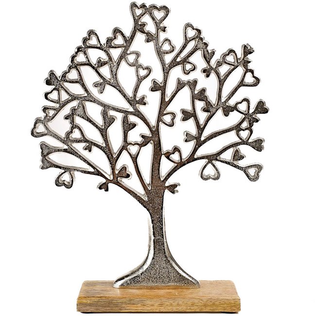 Deco object Tree of Love, H33cm