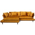 Sofa Wemonte, left corner, sleeping function, H90x283x181cm