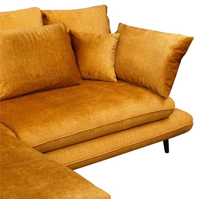 Sofa Wemonte, left corner, sleeping function, H90x283x181cm