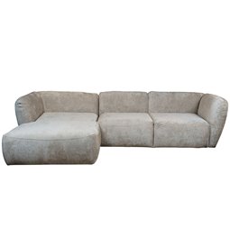 Stūra dīvāns Wecandelo, kreis., harm 04, 308x110-190x75cm