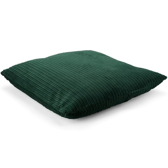 Pillow Jolanta, green, velvet, 50x50cm 