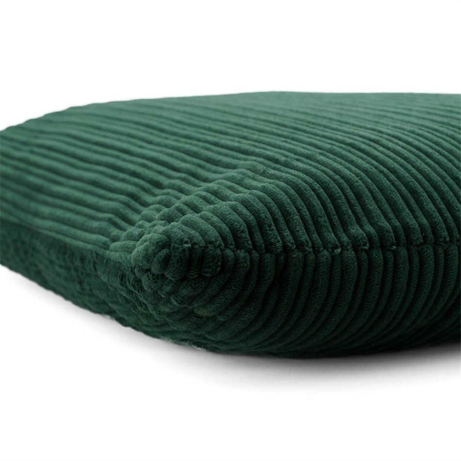 Pillow Jolanta, green, velvet, 50x50cm 