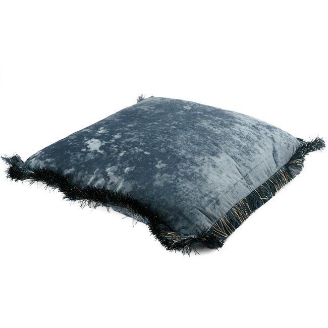 Pillow Java, blue, velvet, 50x50cm
