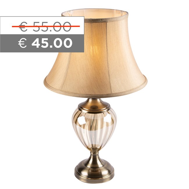 Table lamp  Natela, H58cm D33.5cm, E27 60W