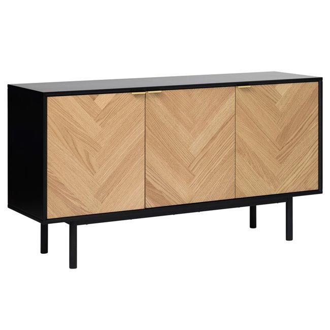 Sideboard Calvi, natural oak, H80, L150,W43cm
