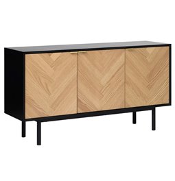 Sideboard Calvi, natural oak, H80, L150,W43cm