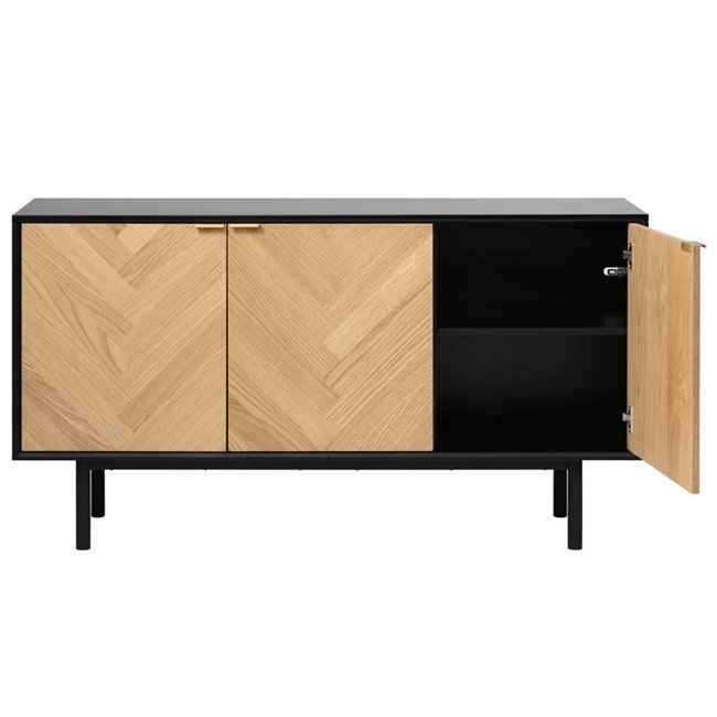 Sideboard Calvi, natural oak, H80, L150,W43cm