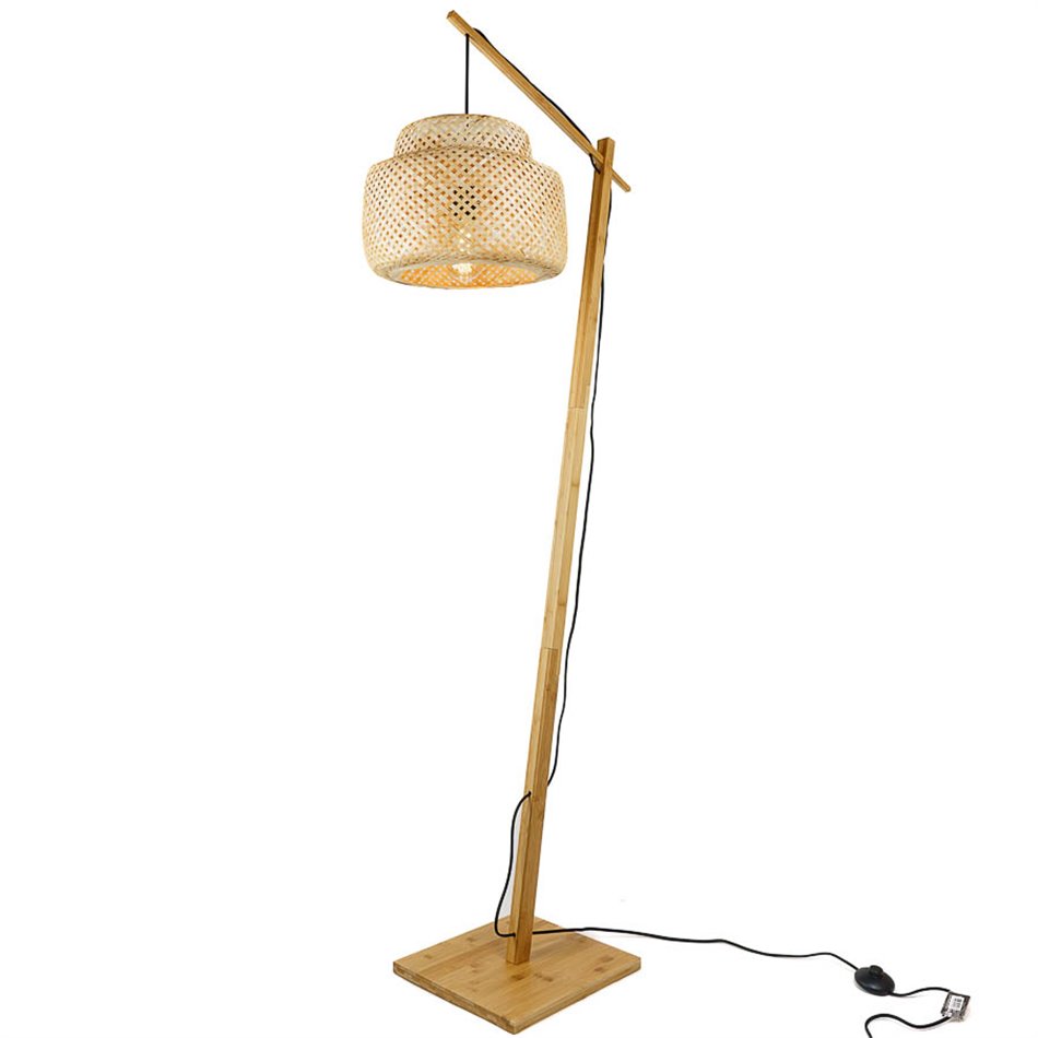 Floor lamp Liby, nat, H173cm
