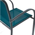 Krēsls Piazza, peacock, 56x65x88cm