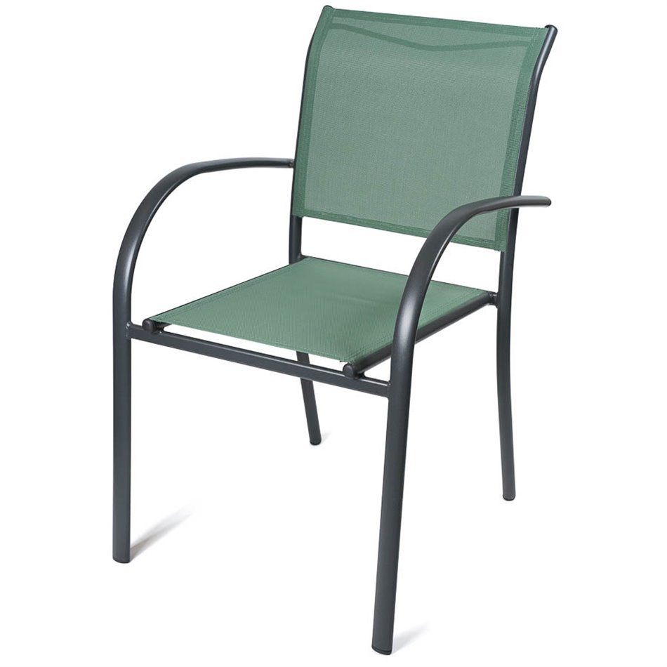 Krēsls Piazza, zaļš, 56x65x88cm