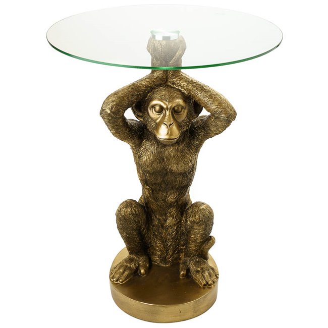 Side table Monkey wild, D40 H52cm