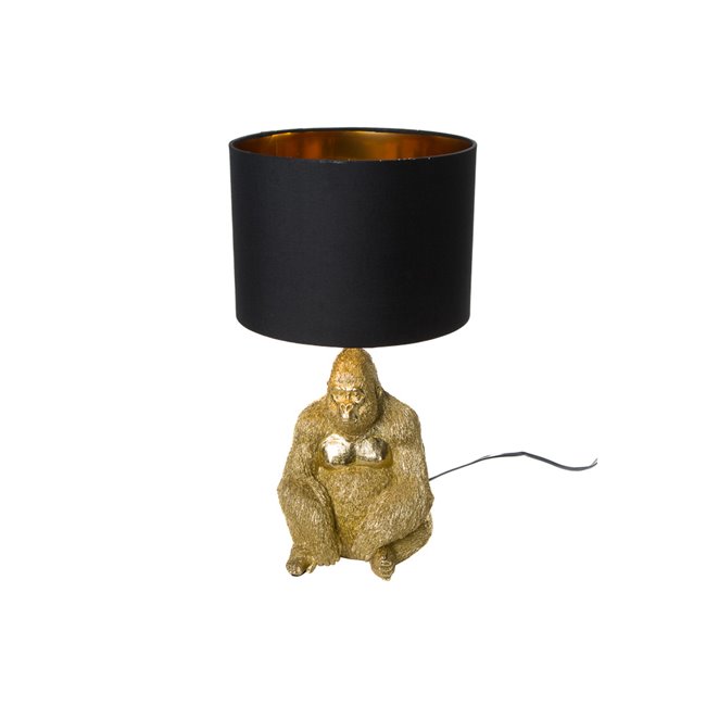 Dekoratīva galda lampa Orangutan, E14, 25.0x25.0x45.0cm