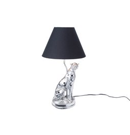 Dekoratīva galda lampa Silver Leopard, E14, 26.0x26.0x46.0cm