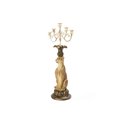 Deco/candle holder Lion, 12.5x8.5x29.0cm