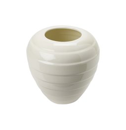 Vase Gabby, cream, 18x18cm