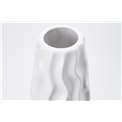 Vase Galatro, white, 39x12.5cm
