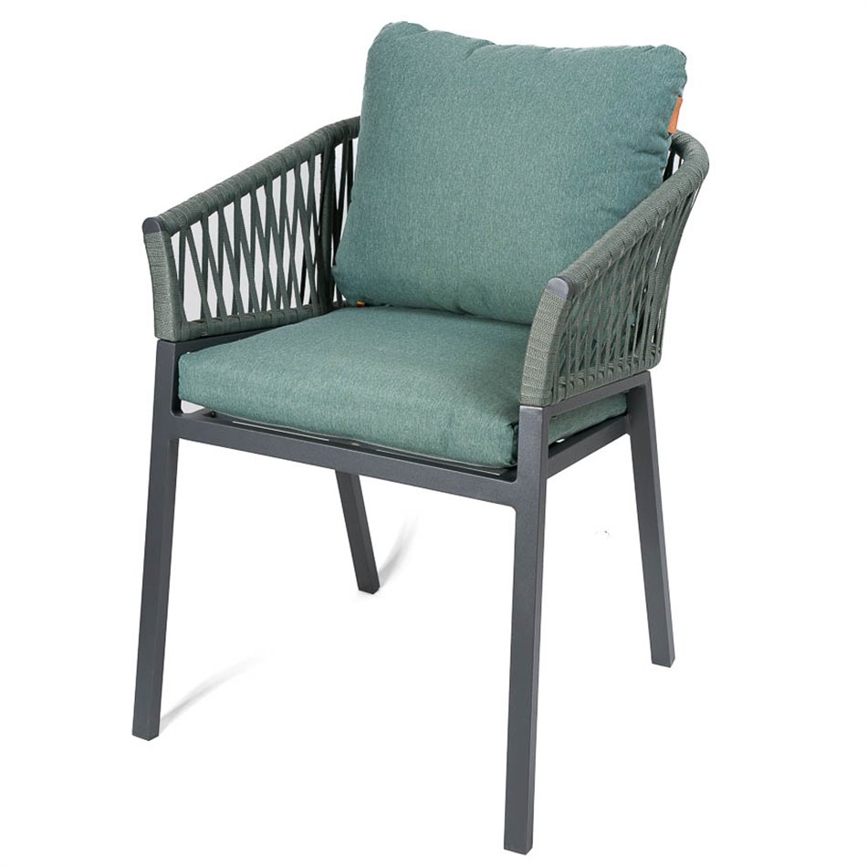 Atpūtas krēsls Oriengo, olīvu, H75.5x62x56cm