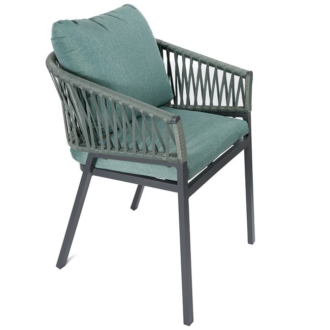 Atpūtas krēsls Oriengo, olīvu, H75.5x62x56cm