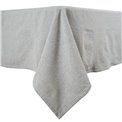 Tablecloth cotton, grey, 250 x140cm