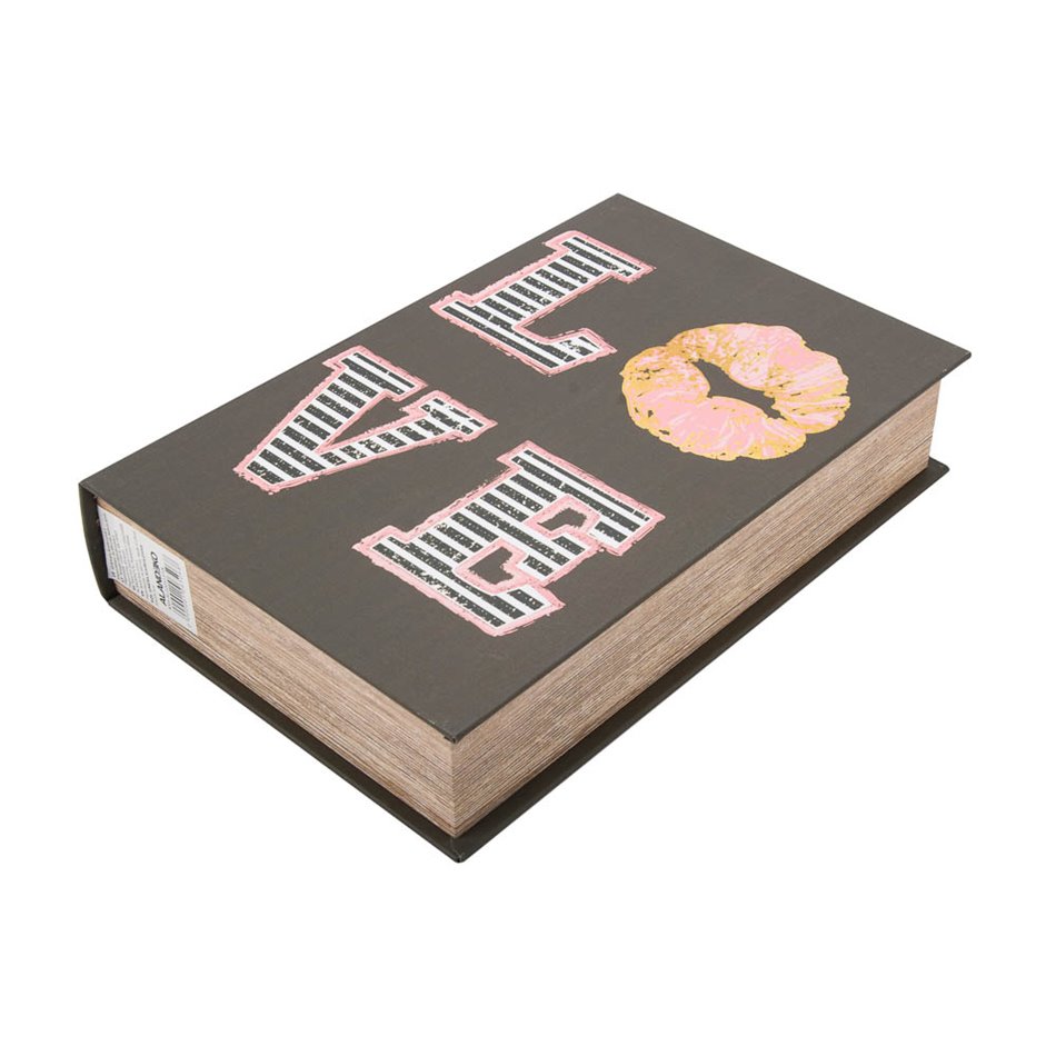 Grāmatu kaste Love L, 33x22x7cm