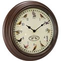Настенные часы Birdsounds, D30x4.5cm