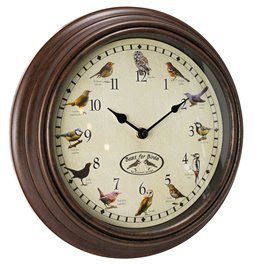 Настенные часы Birdsounds, D30x4.5cm