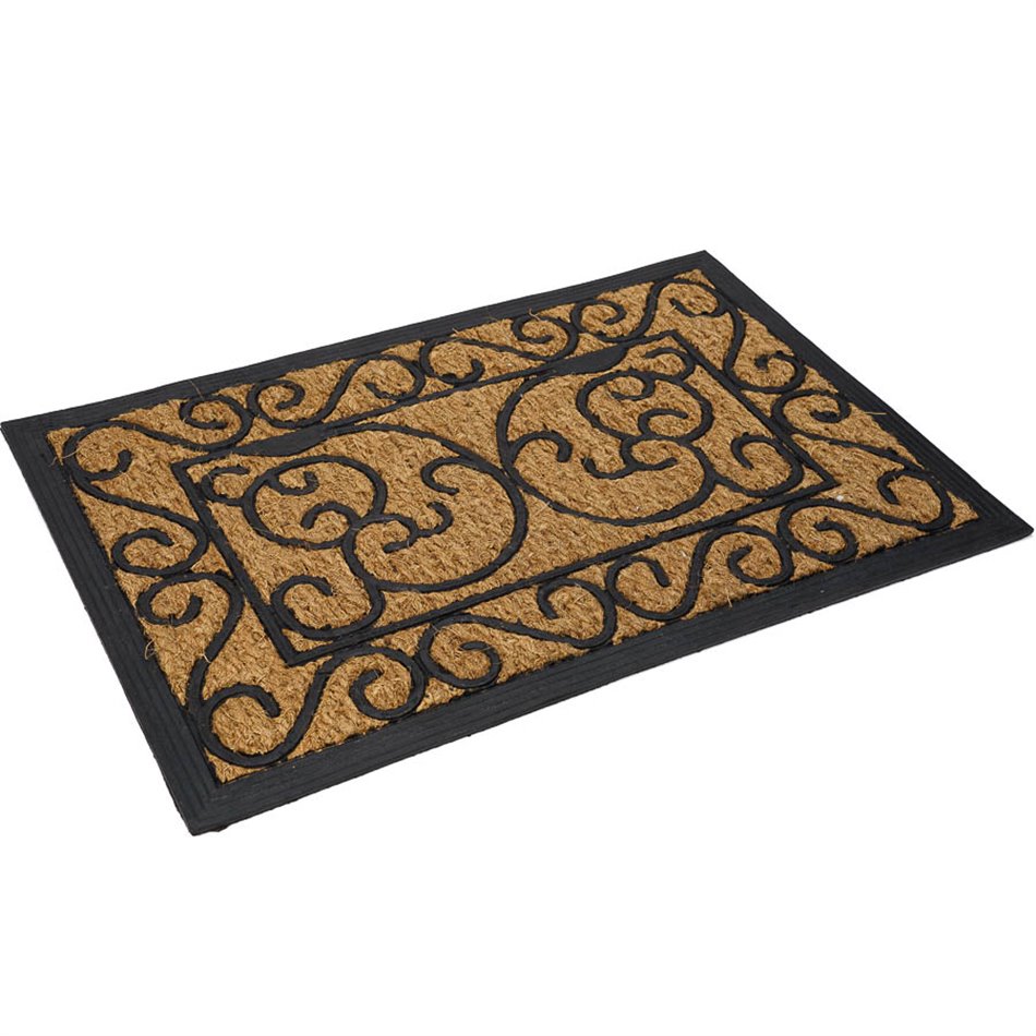 Резиновый дверной коврик Cocos, 65x40.3cm
