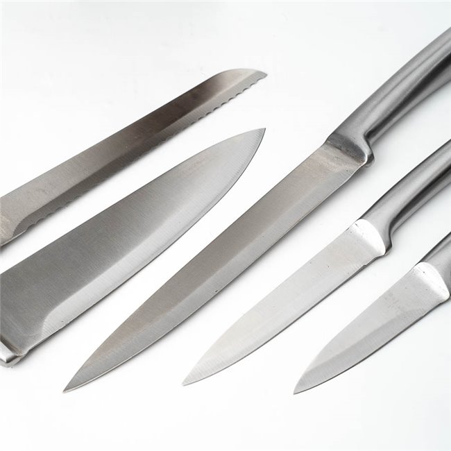 ACACIA knives stand, 5 knives, H35x10x10cm
