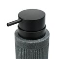Soap dispenser Ardoise Onyx, H17,4x D7cm