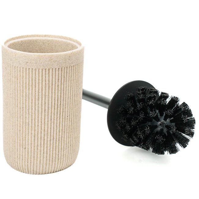 Toilet brush Lin Onyx, H40,2xD9,5cm