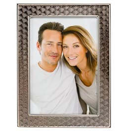 Photo frame Maisy, nickel (silver tone) steel, 13x18cm