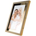 Photo frame Mallo GL, gold tone, steel, 10x15cm