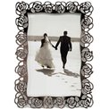 Photo frame Mandilly, nickel (silver tone) steel