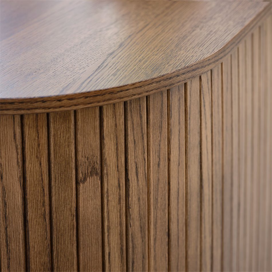 Sideboard Nola, oak veneer/MDF, H76X45x140cm