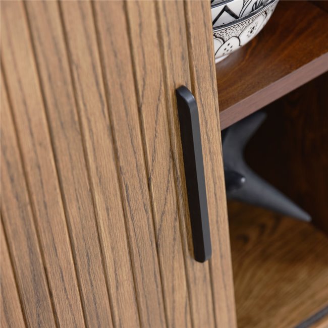 Sideboard Nola, oak veneer/MDF, H76X45x140cm