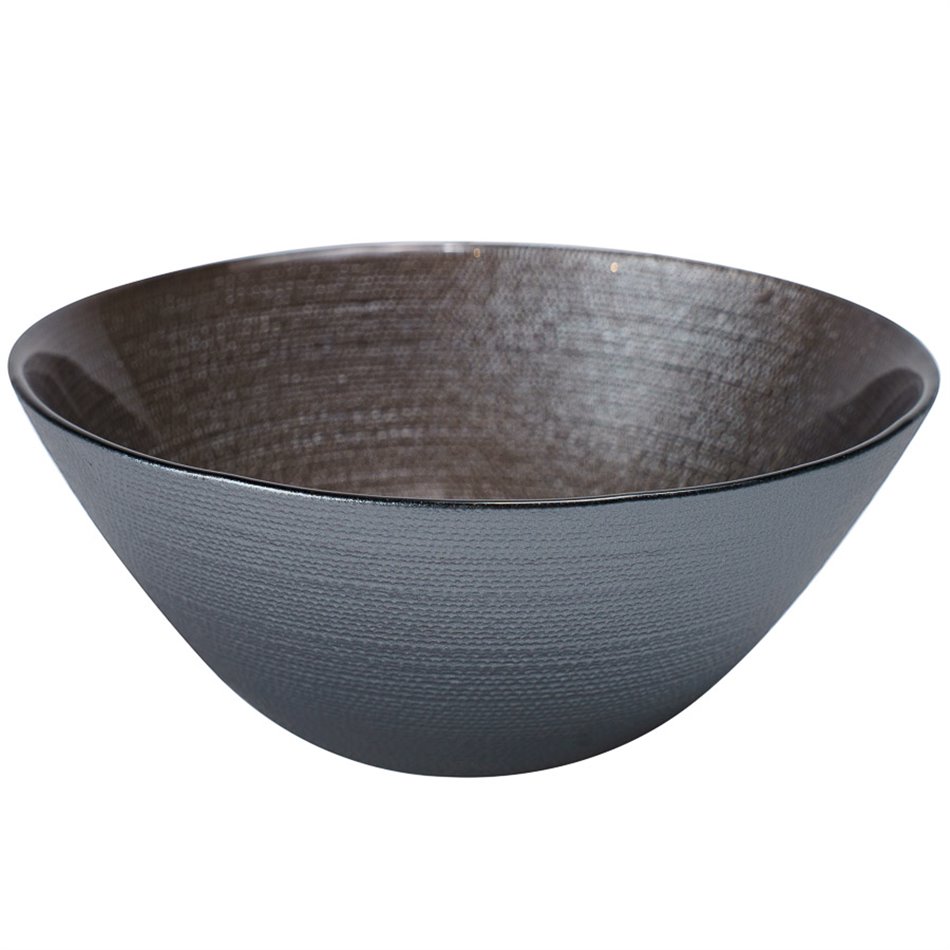 Small bowl Aurore, grey, D15cm