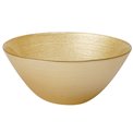 Small bowl Aurore, golden, D15cm