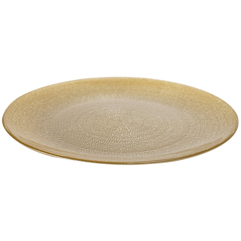 Deserta šķīvis Aurore, zelta, D21cm