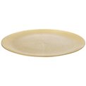 Diner plate Aurore, golden, D28cm