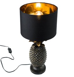 Dekoratīva galda lampa Pineapple, H47  D24cm , E27 40W
