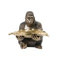 Dekors Gorilla hold leave plate, 39x37.5x31cm