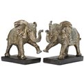 Bookend Elephant, set of 2, 18.5x25x12cm
