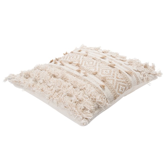 Decorative pillow 3D Pompons, 45x45cm
