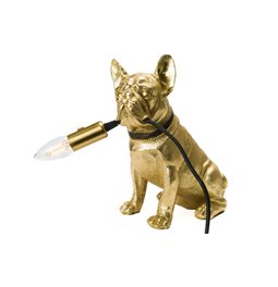 Decorative table lamp Dog with lamp, E14(40W) 25x15x29cm